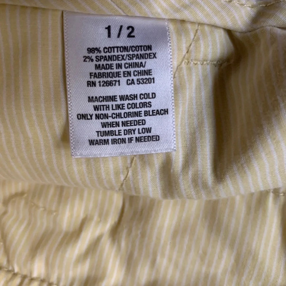 3/$25 Aeropostale Stretch Khaki light yellow, 1/2 - Picture 9 of 16